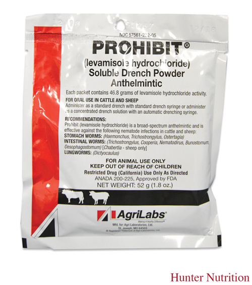 PROHIBIT (TRAMISOL-LEVASOLE)